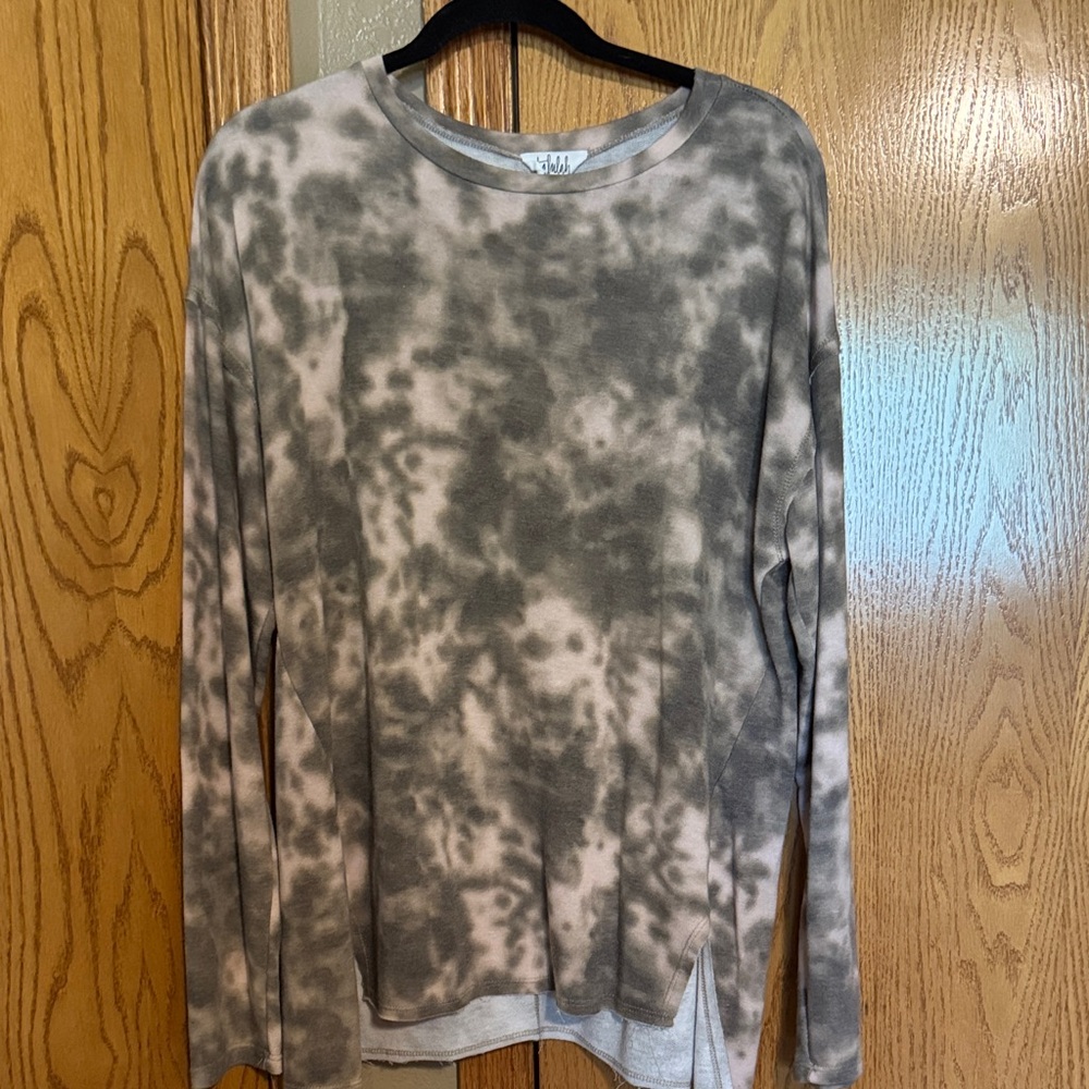 Talulah Tie-Dye Long Sleeve Top